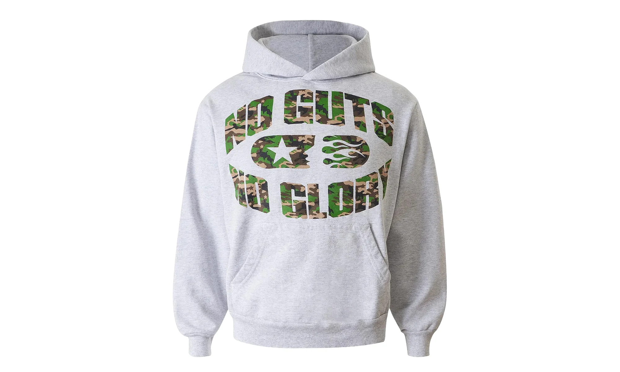 No Guts No Glory Hoodie "Grey" HSR343 - 1