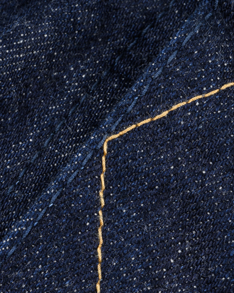 18OZ SELVEDGE DENIM STORM RIDER JACKET - INDIGO 19