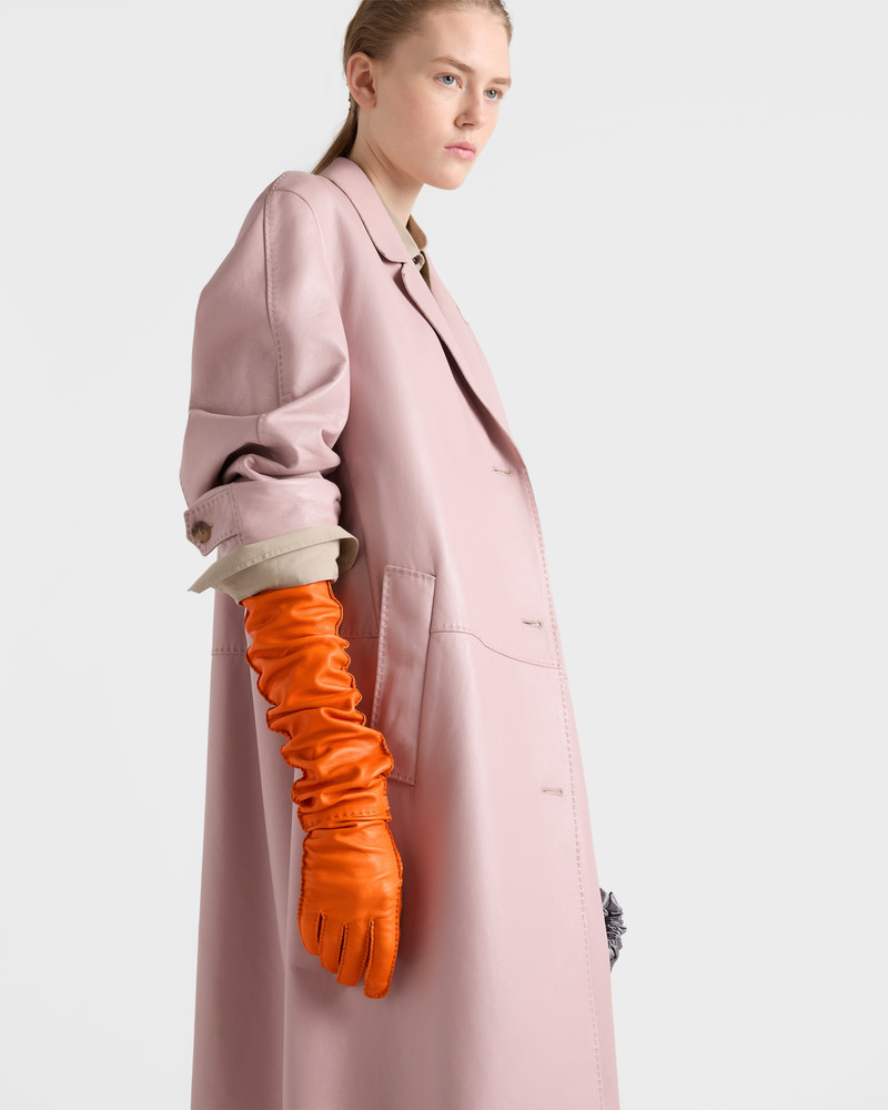 Prada Leather Long Gloves outlook