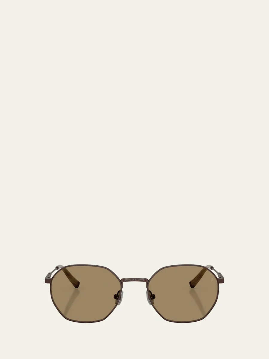 51MM Geometric Sunglasses - 1