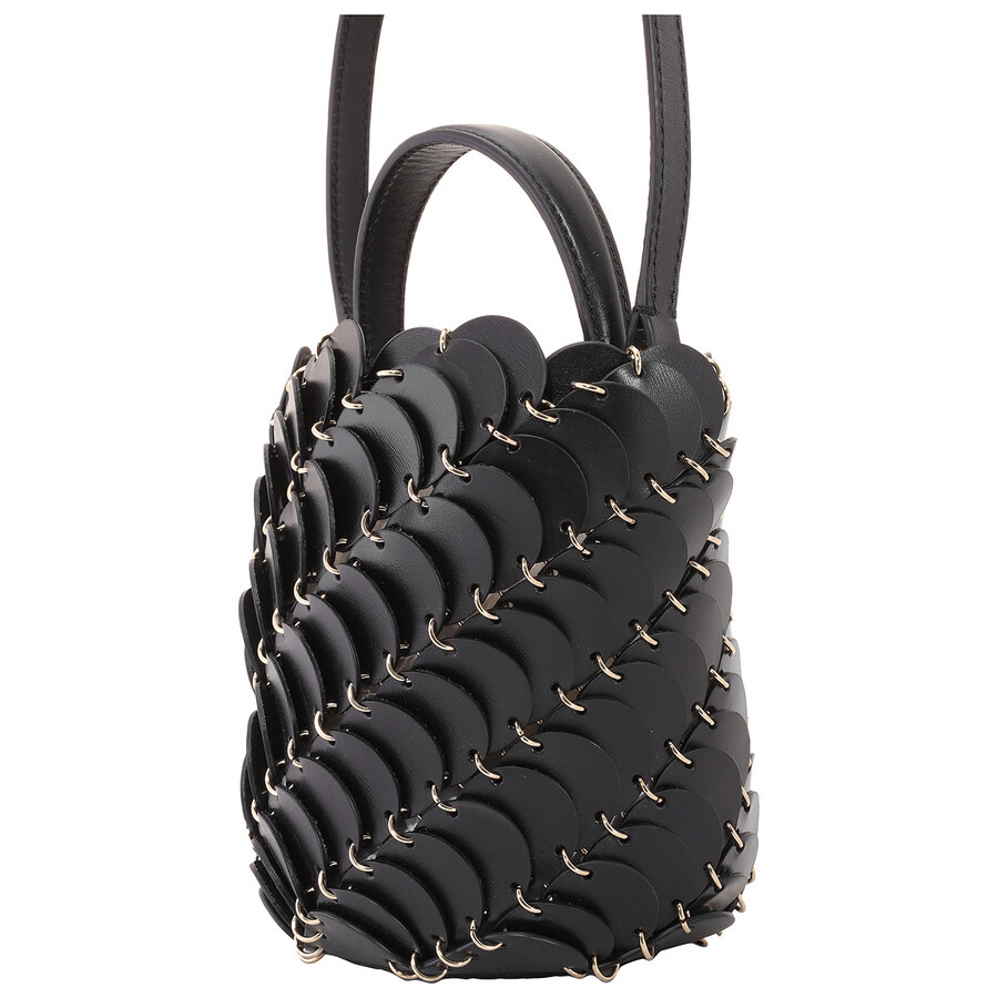 Paco Rabanne Leather Bucket Mini Bag - 4