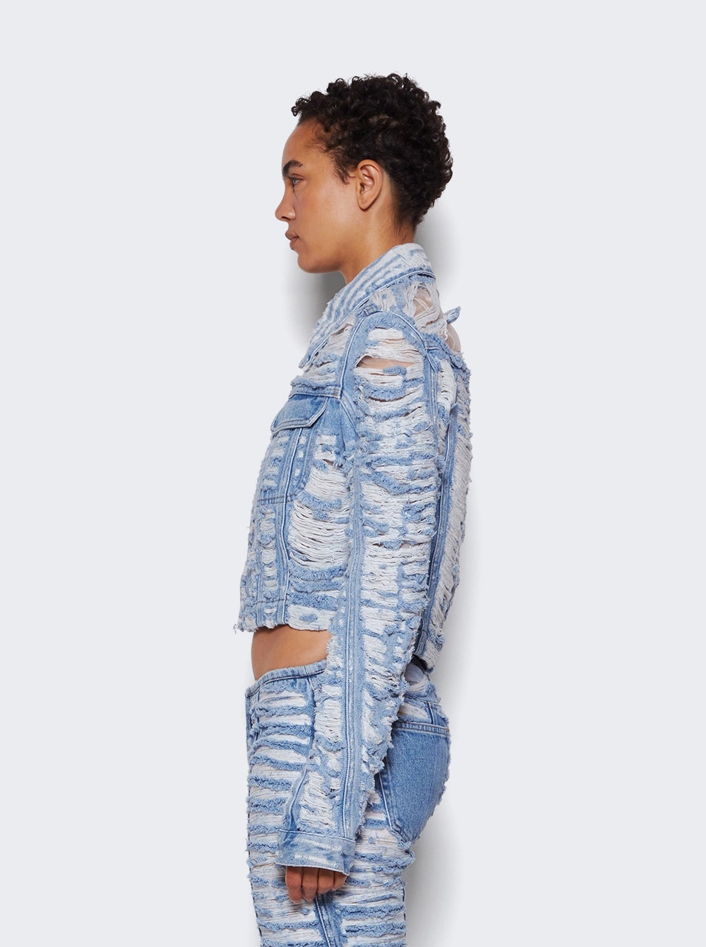 Slimmy Denim Jacket Blue - 4