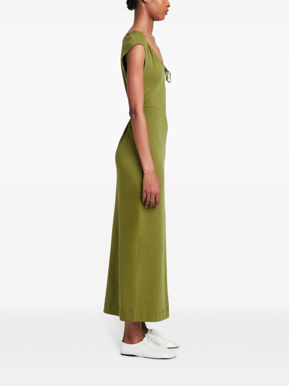 Nina gathered midi dress - 3