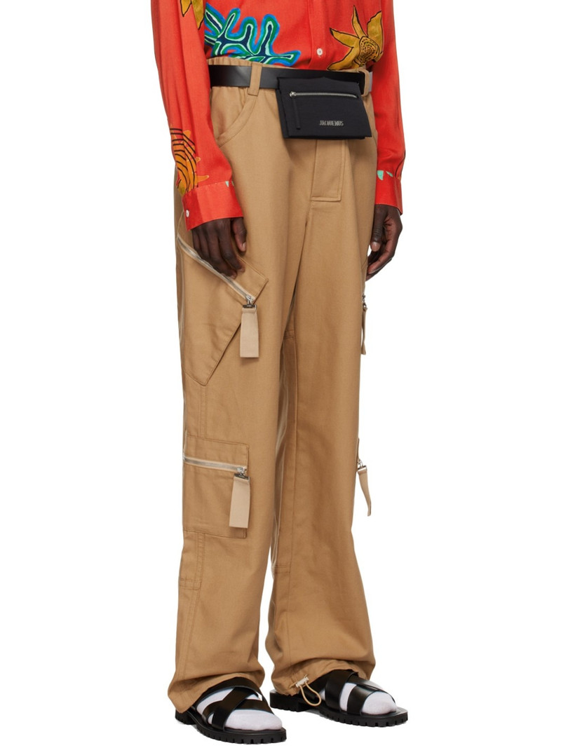 JACQUEMUS Black Le Papier 'La Ceinture Cuscinu' Belt outlook