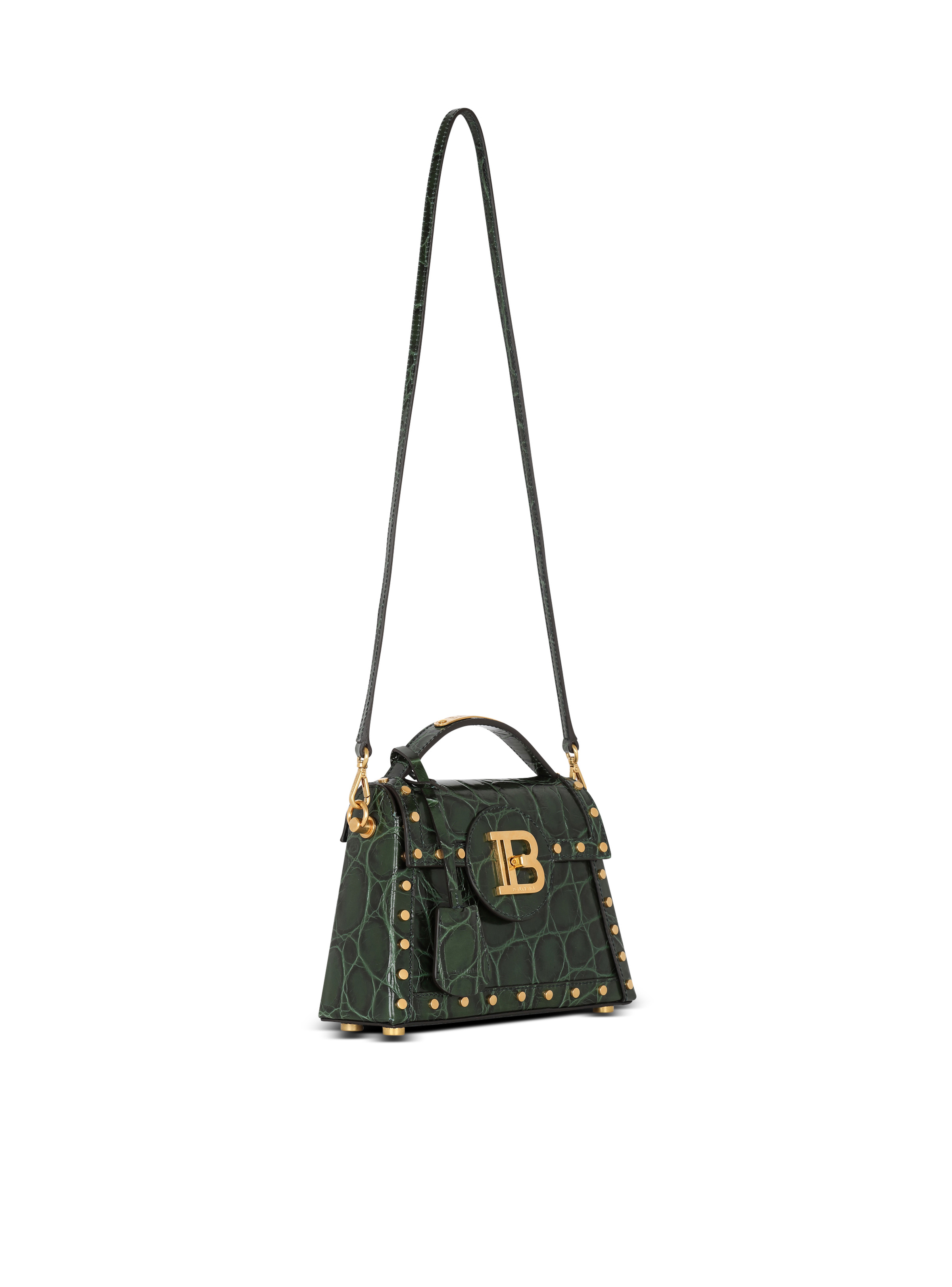 B-Buzz Dynasty bag in crocodile-print leather - 3