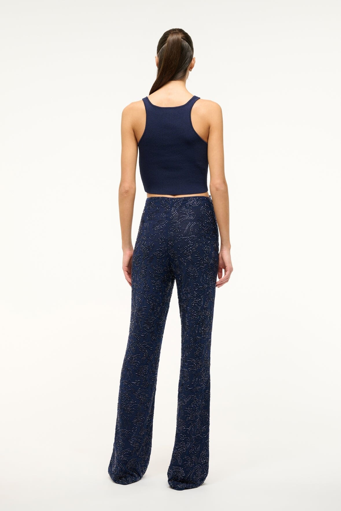 STAUD AVOLA PANT NAVY - 4