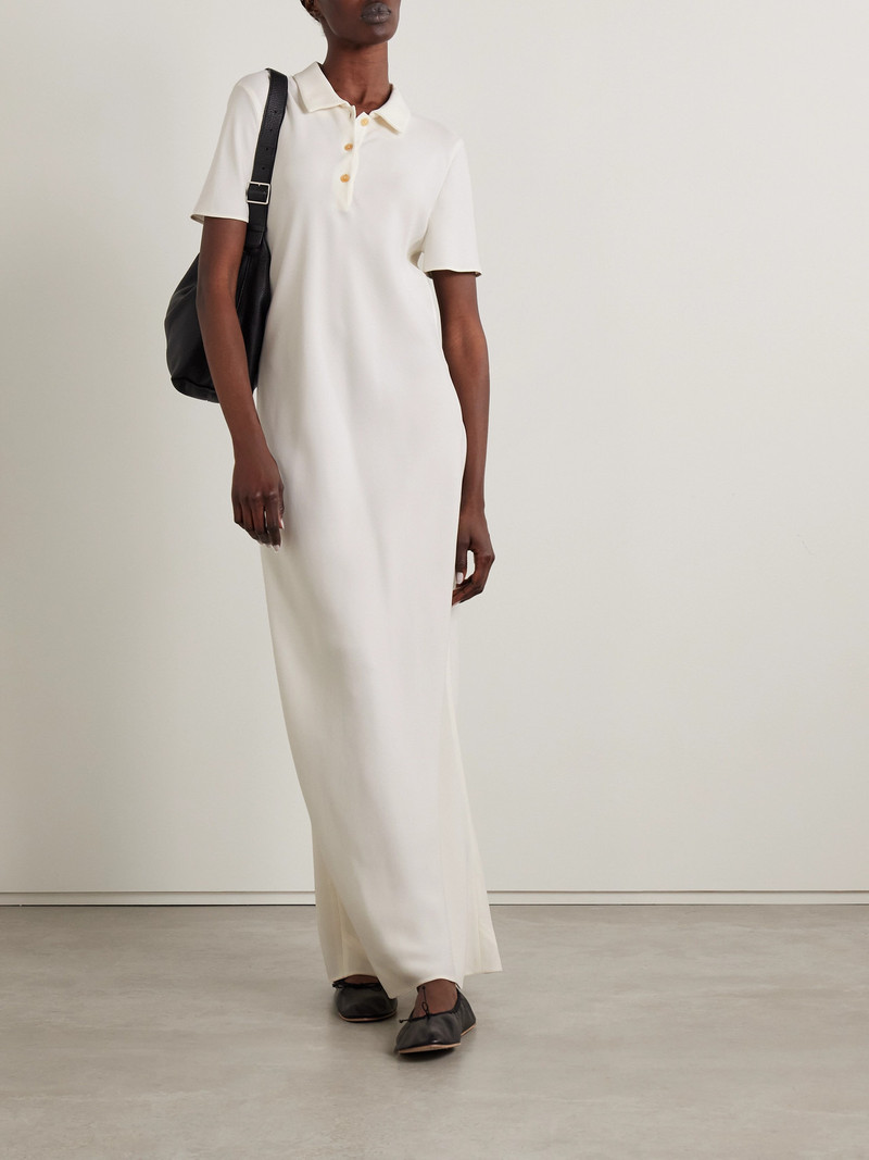 The Row Valenit Silk-crepe Maxi Dress outlook