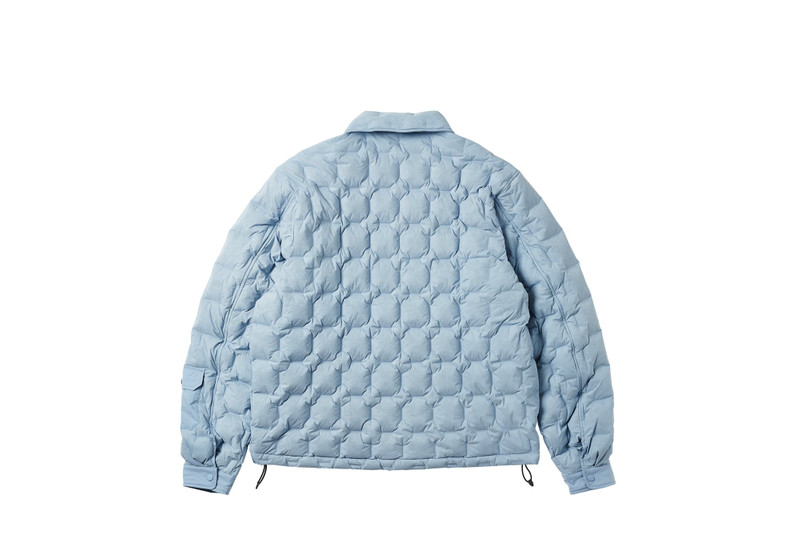 PALACE PERTEX WORK DOWN JACKET DUSTY BLUE outlook