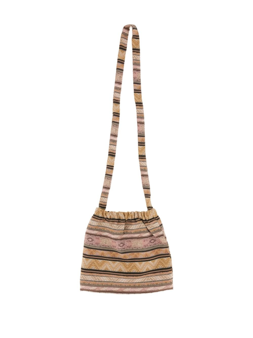 patterned messenger bag - 2