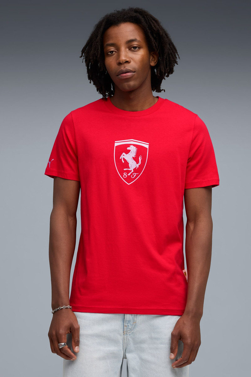 PUMA Ferrari Tonal Shield Tee Men outlook