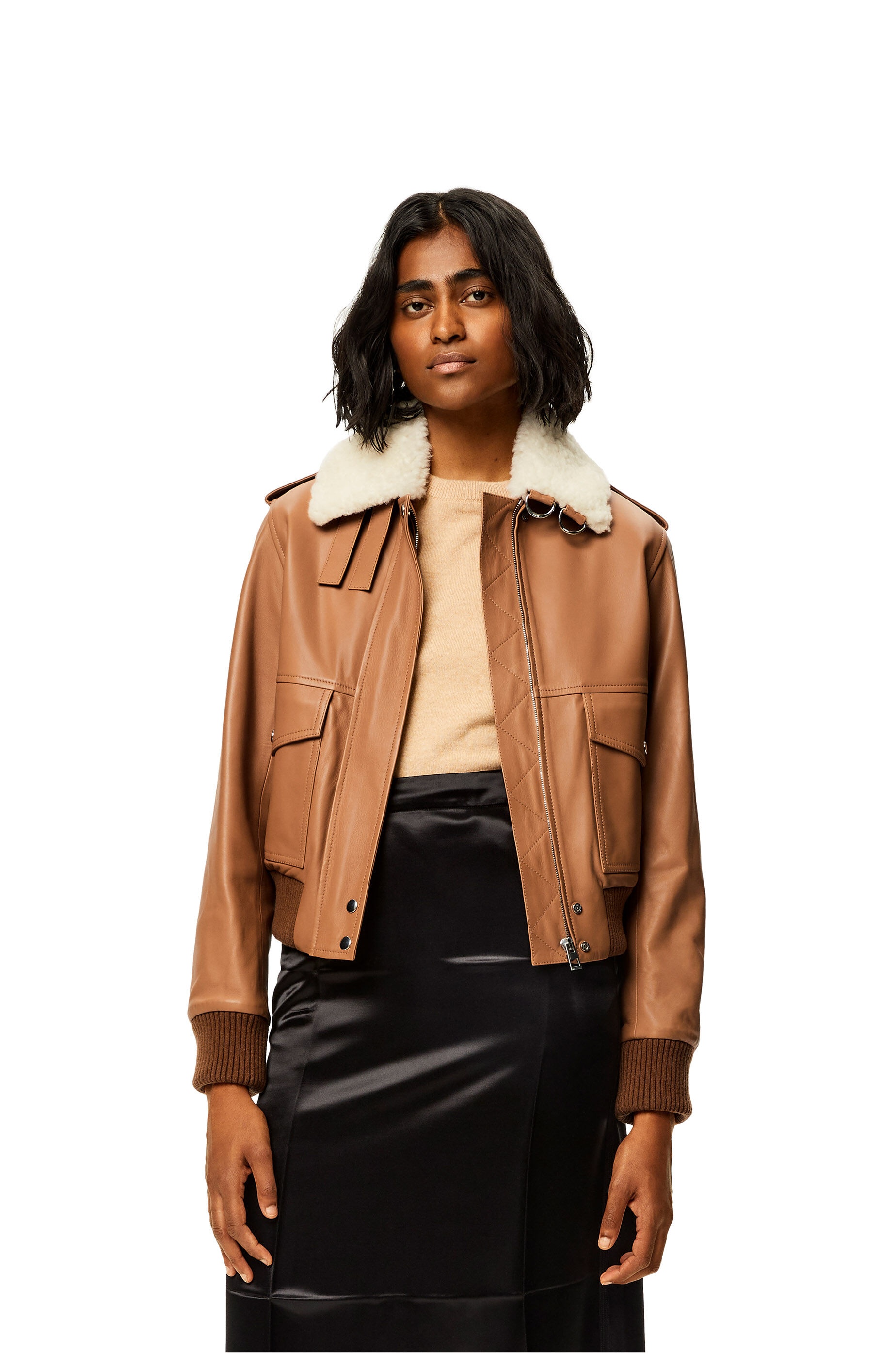 Aviator jacket in nappa - 3