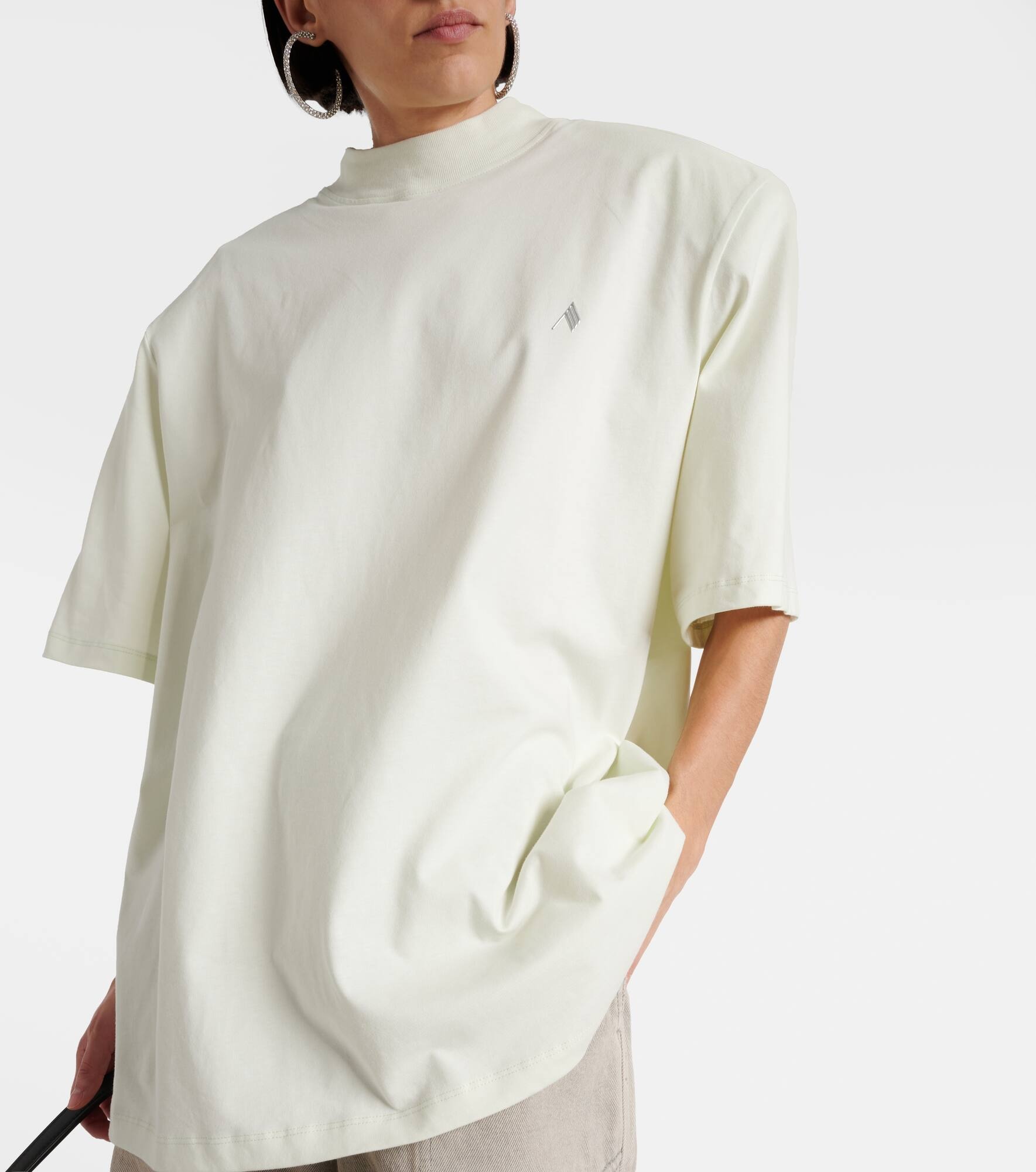 Kilie oversized cotton jersey T-shirt - 5