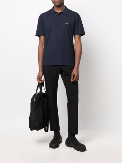 C.P. Company embroidered-logo polo shirt outlook