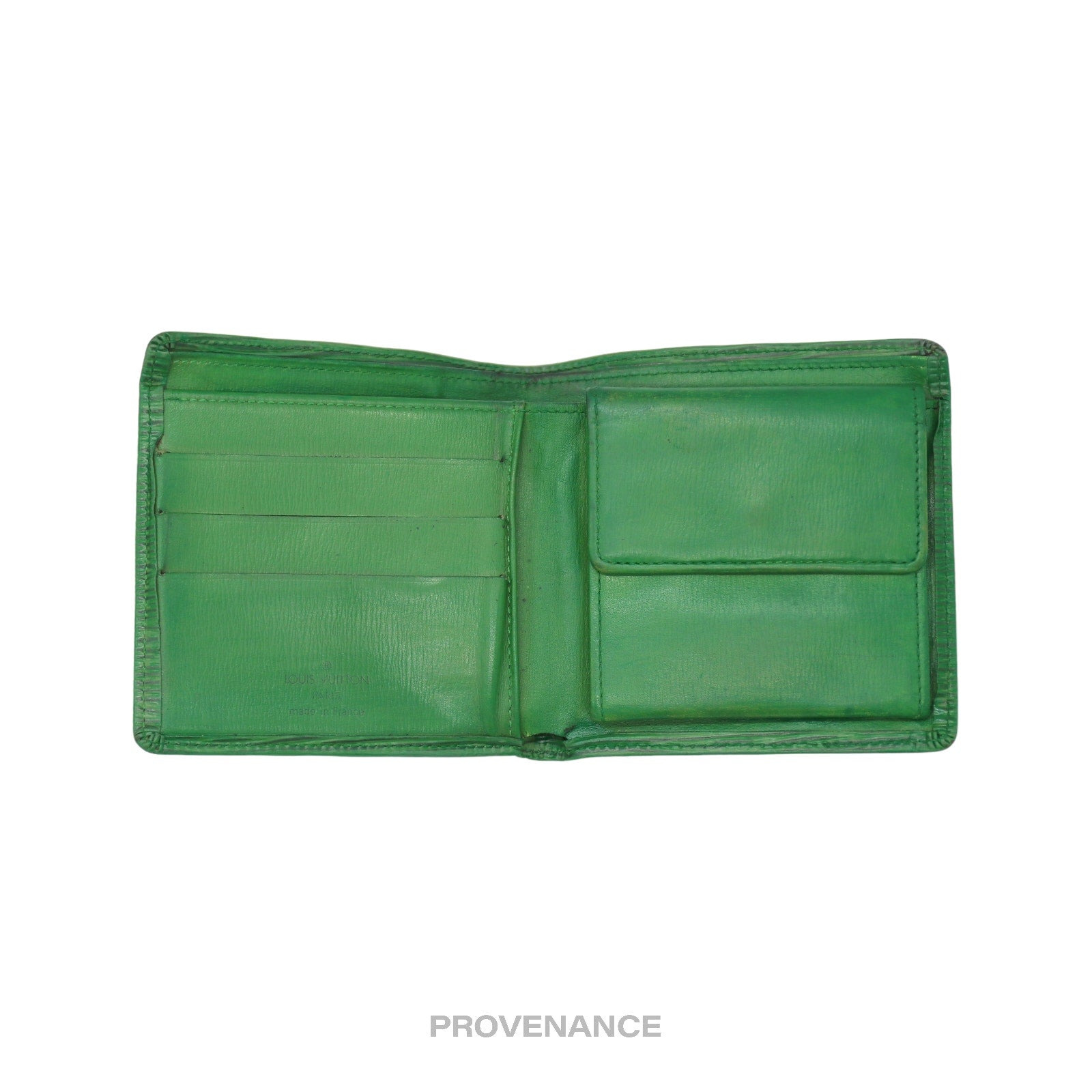 Louis Vuitton Marco Wallet - Borneo Green Epi Leather - 5