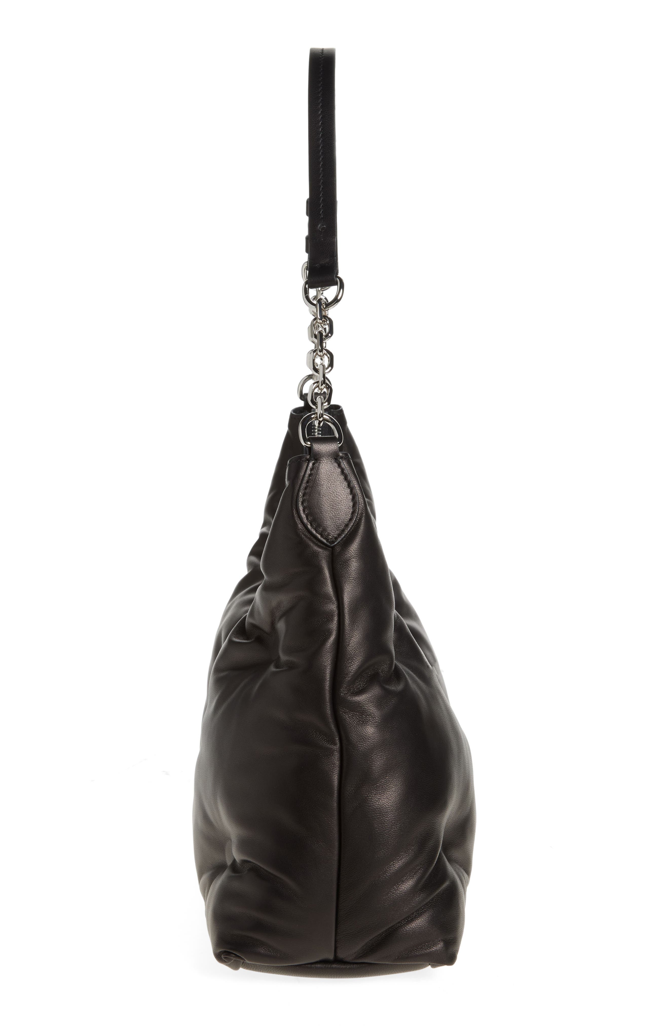 Maison Margiela Medium Glam Slam Hobo Bag in Black at Nordstrom - 6