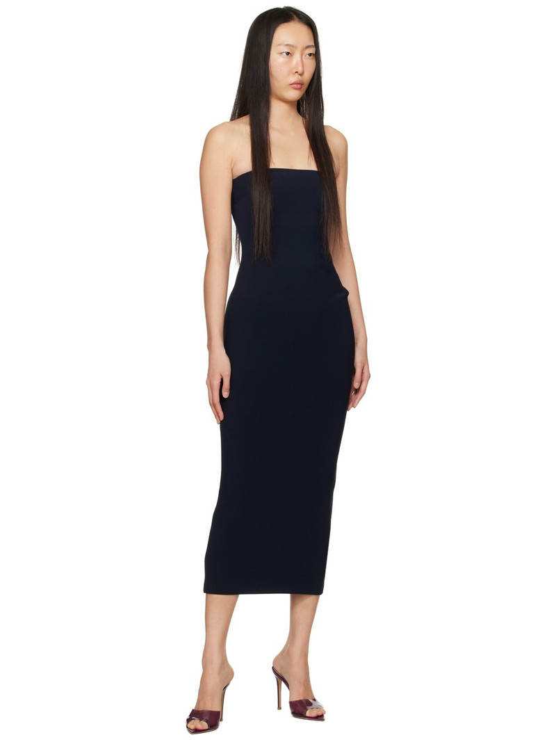 BEC + BRIDGE Navy Karina Midi Dress outlook