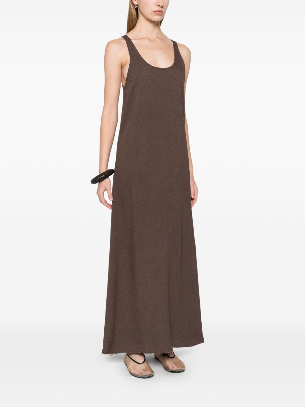 scoop-neck maxi dress - 3