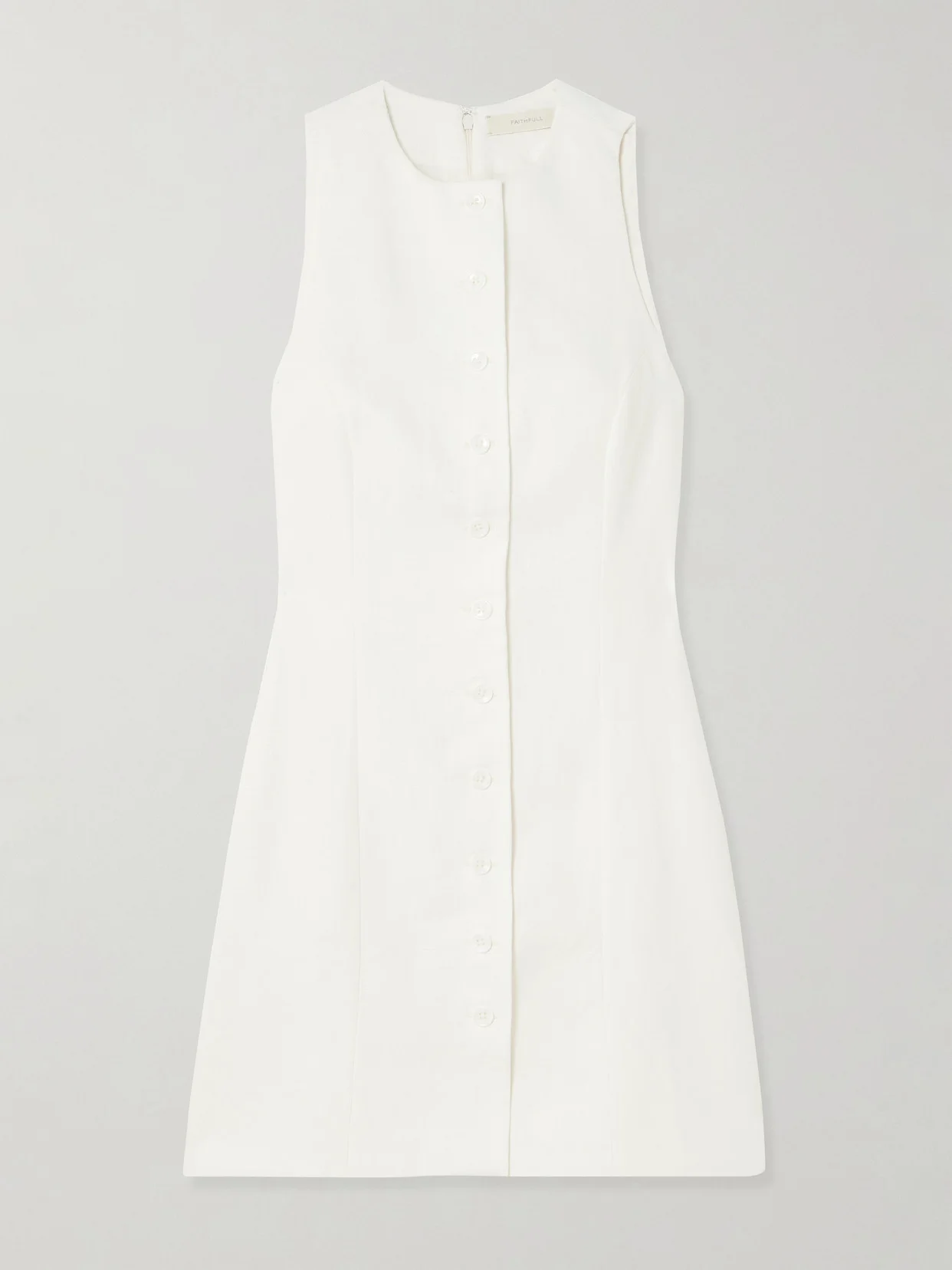 Seema Linen Mini Dress - 1