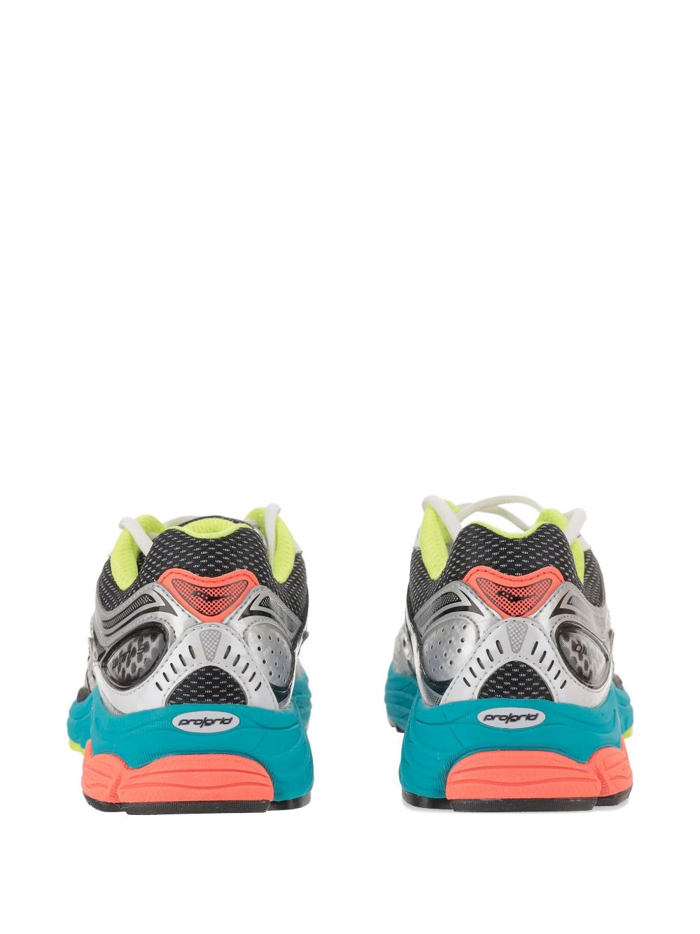 panelled sneakers - 3