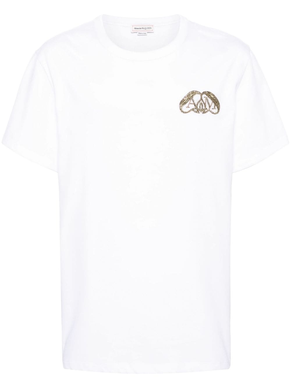 Half Seal Logo cotton T-shirt - 1