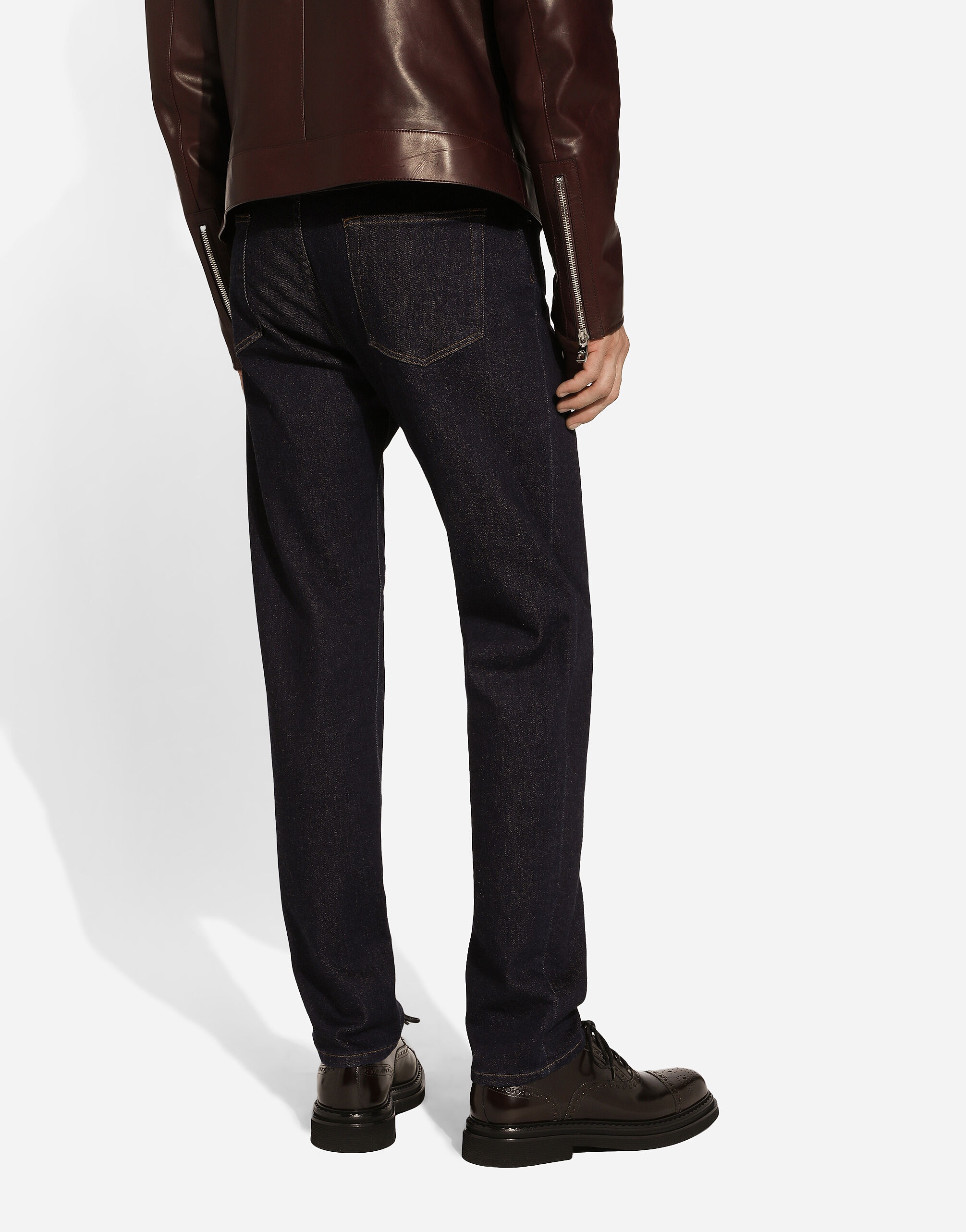 Slim-fit stretch denim jeans - 4