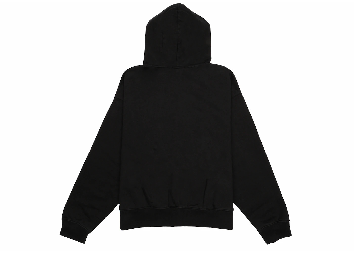 Stussy x Nike Stone Washed Fleece Zip Hoodie Black - 2