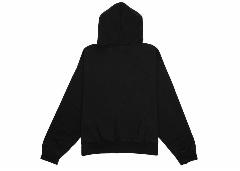 Stüssy Stussy x Nike Stone Washed Fleece Zip Hoodie Black outlook