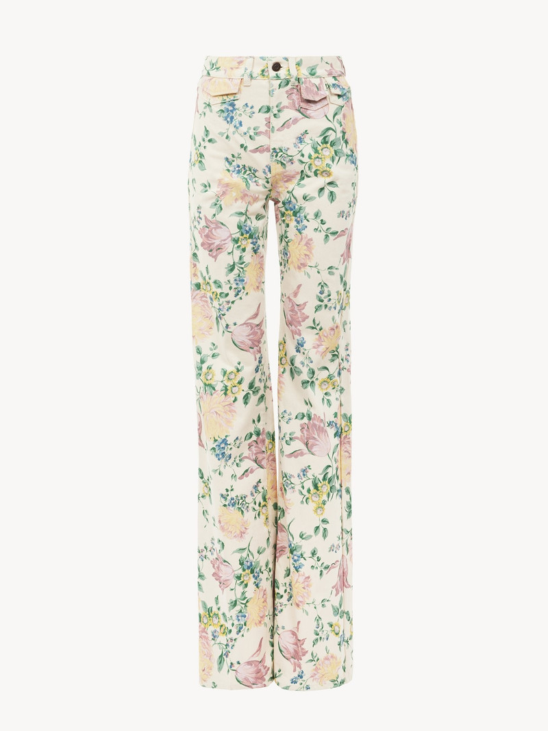 Chloé HIGH-RISE FLARE JEANS IN DENIM outlook