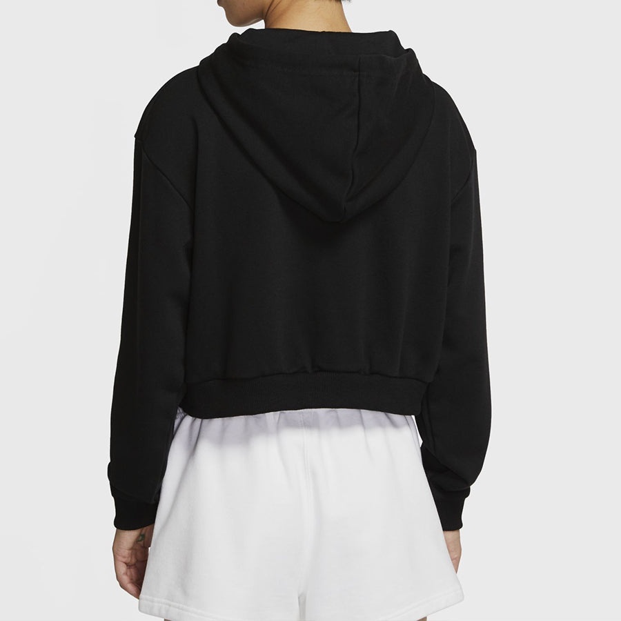 (WMNS) Nike Sportswear Hoodie Black CV1871-010 - 4