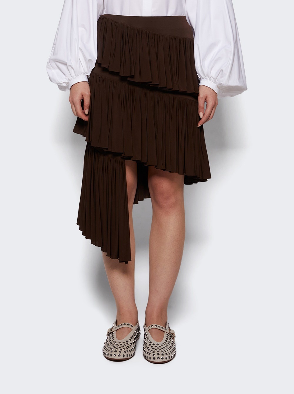 Spiral Skirt Chocolate - 2
