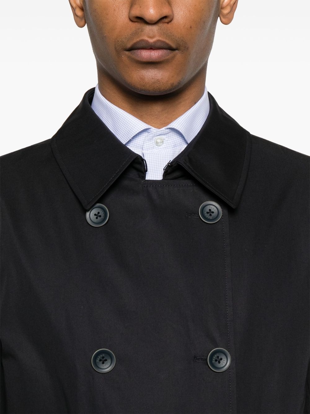 cotton trench coat - 5