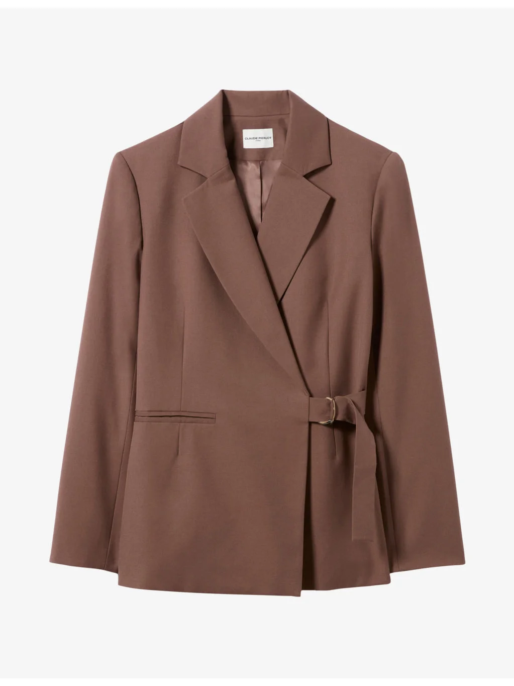 D-Ring Notch-Lapel Woven Jacket - 1