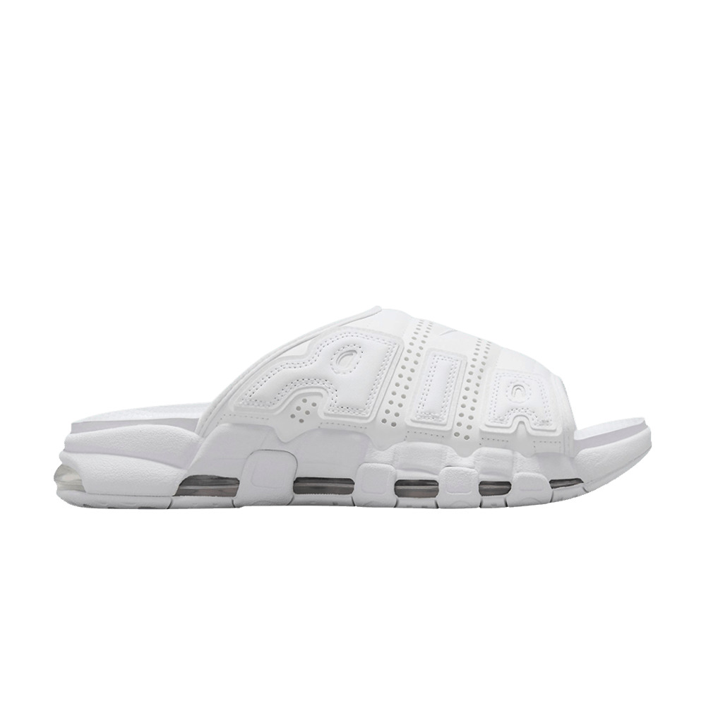 Air More Uptempo Slide 'Triple White' - 1