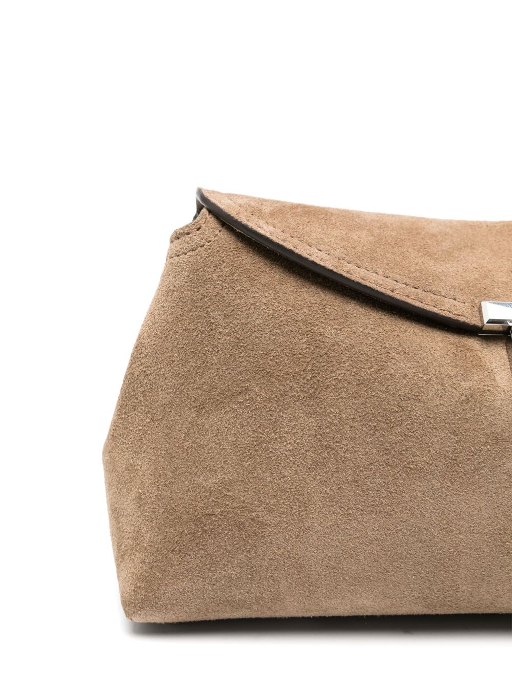T-Lock suede shoulder bag - 3