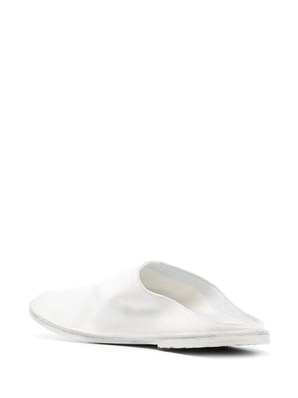 Strasacco round-toe leather slippers - 3