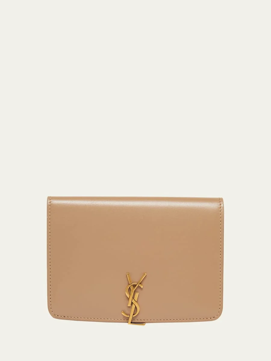 YSL Passport Holder in Calfskin - 1