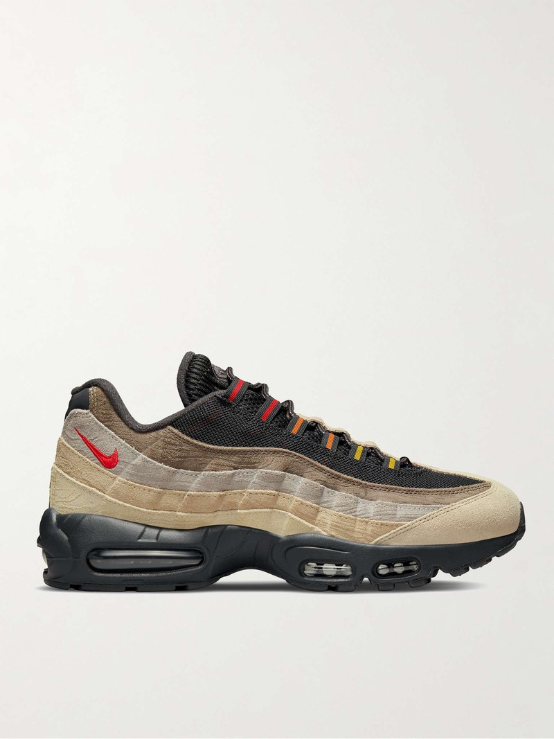 Air Max 95 Suede and Mesh Sneakers - 1