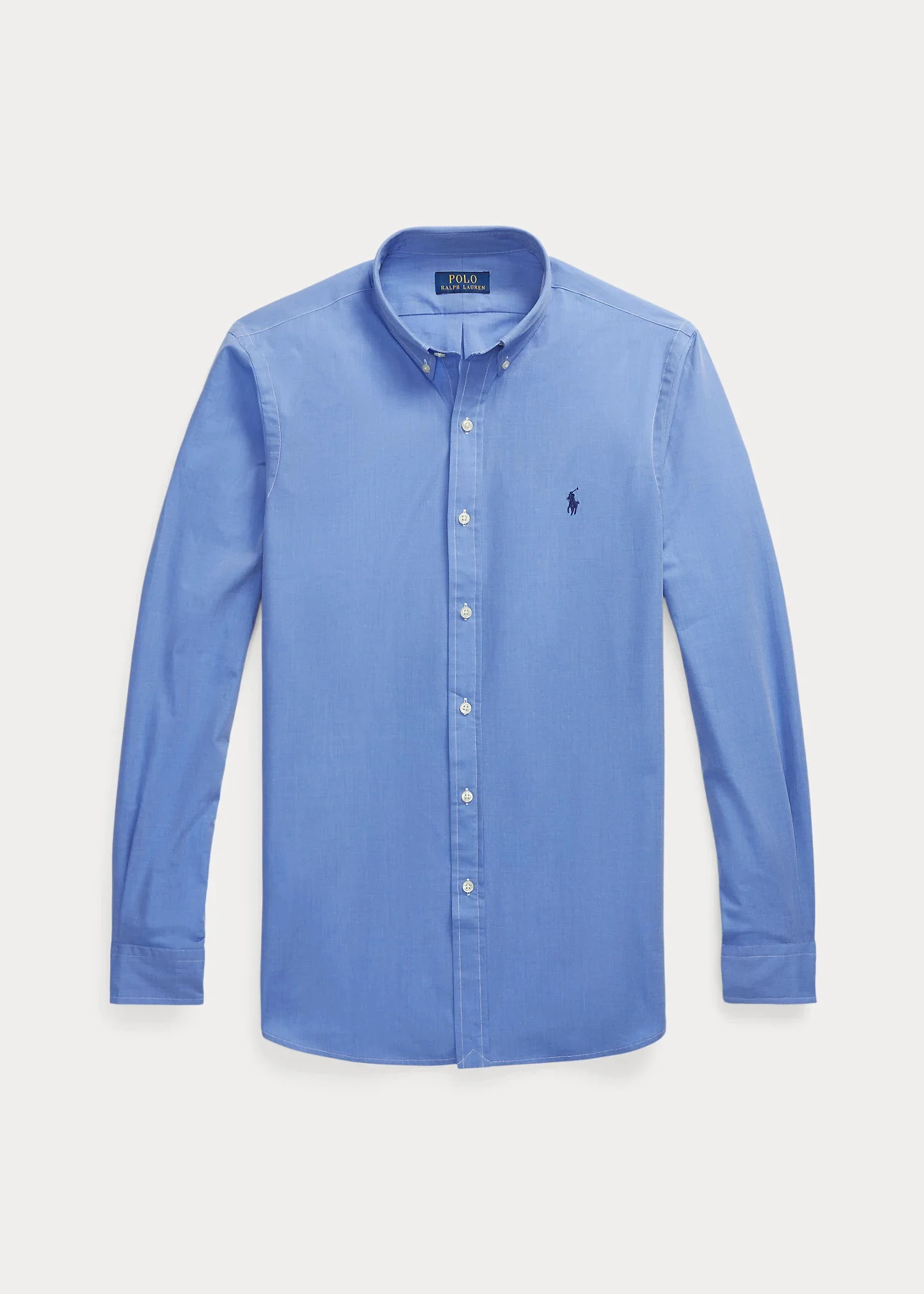 Slim Fit Stretch End-On-End Shirt - 1