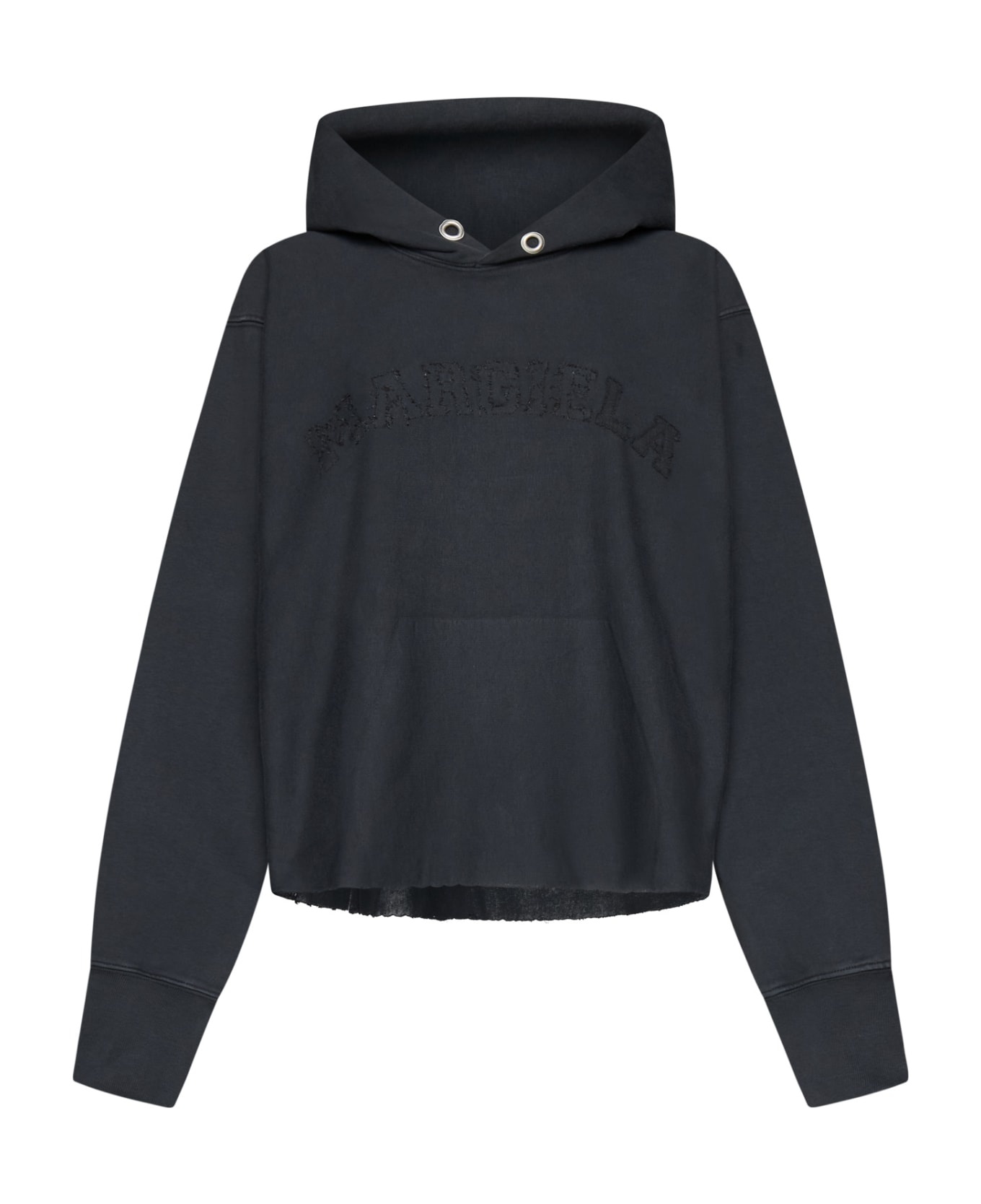 Logo Embroidered Hoodie - 4