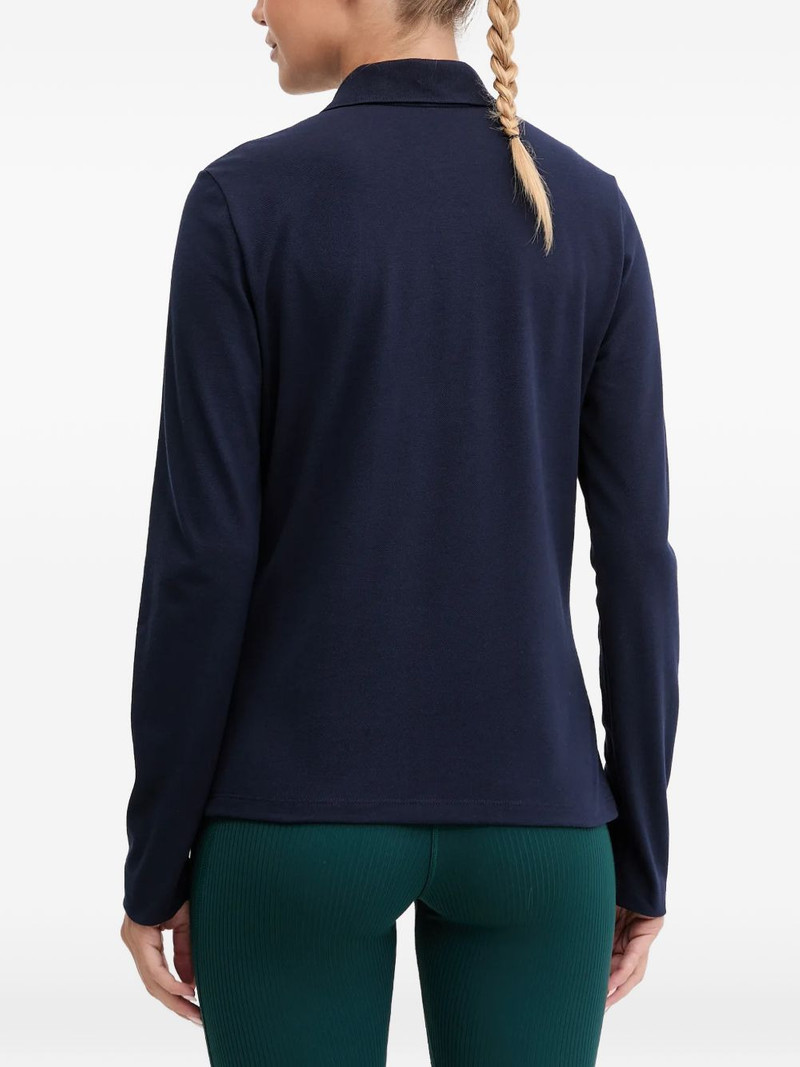long-sleeved polo top 3