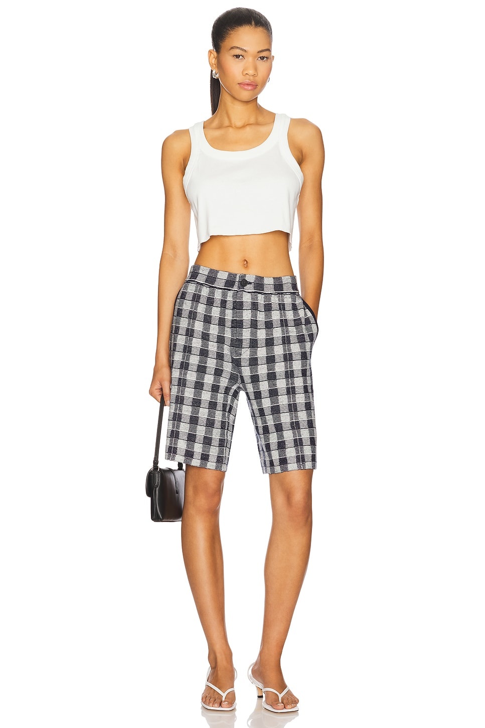 Gingham Bermuda Short - 5