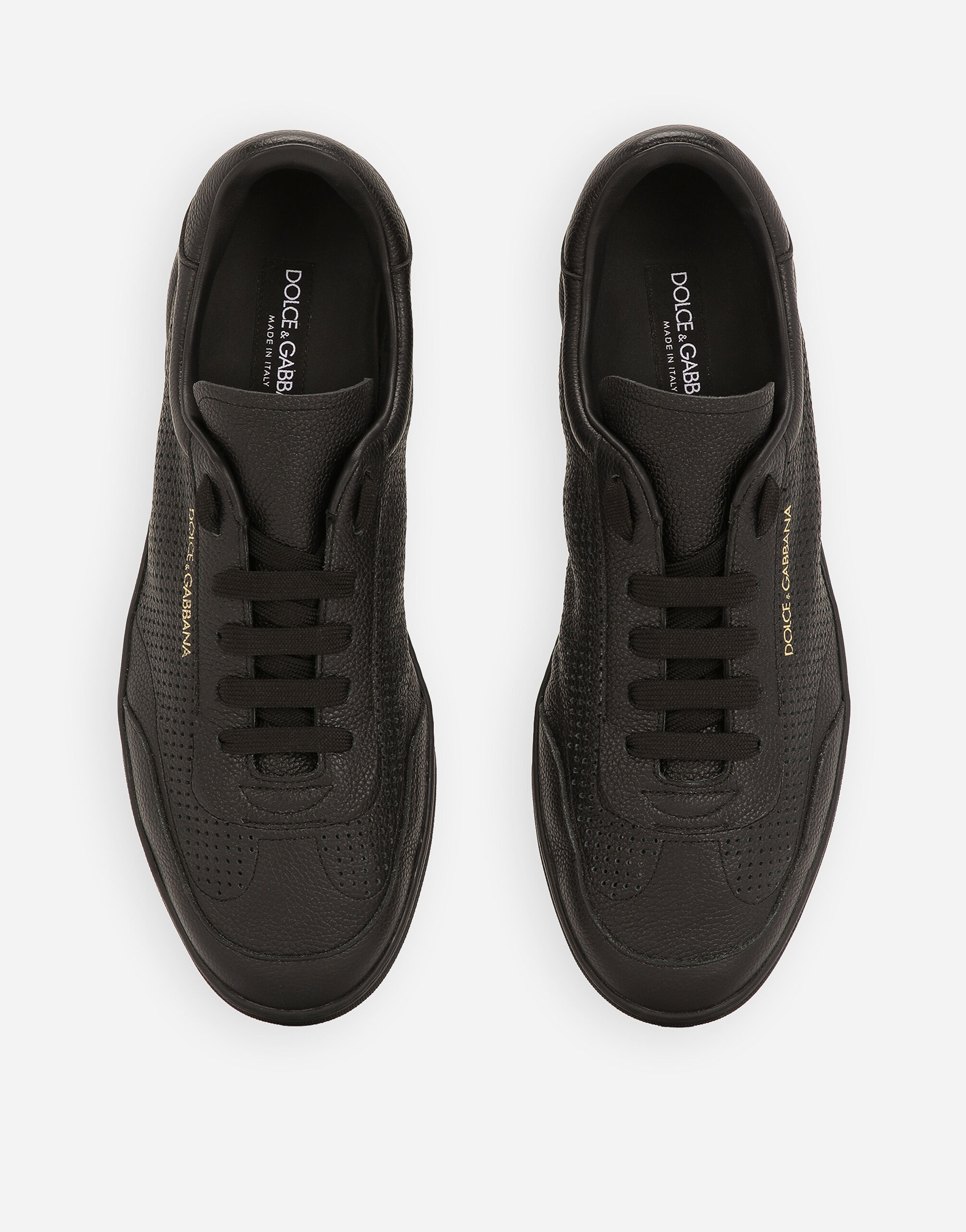 Perforated calfskin Saint Tropez sneakers - 4