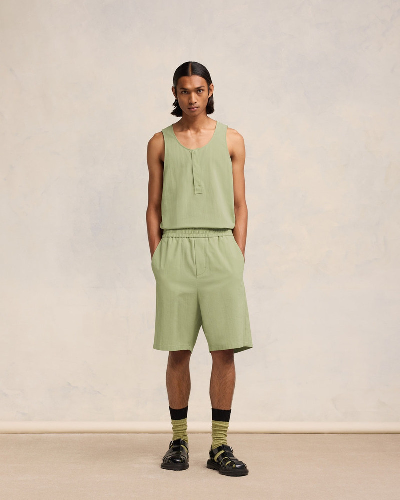 AMI Paris ELASTICATED WAIST BERMUDA SHORTS outlook