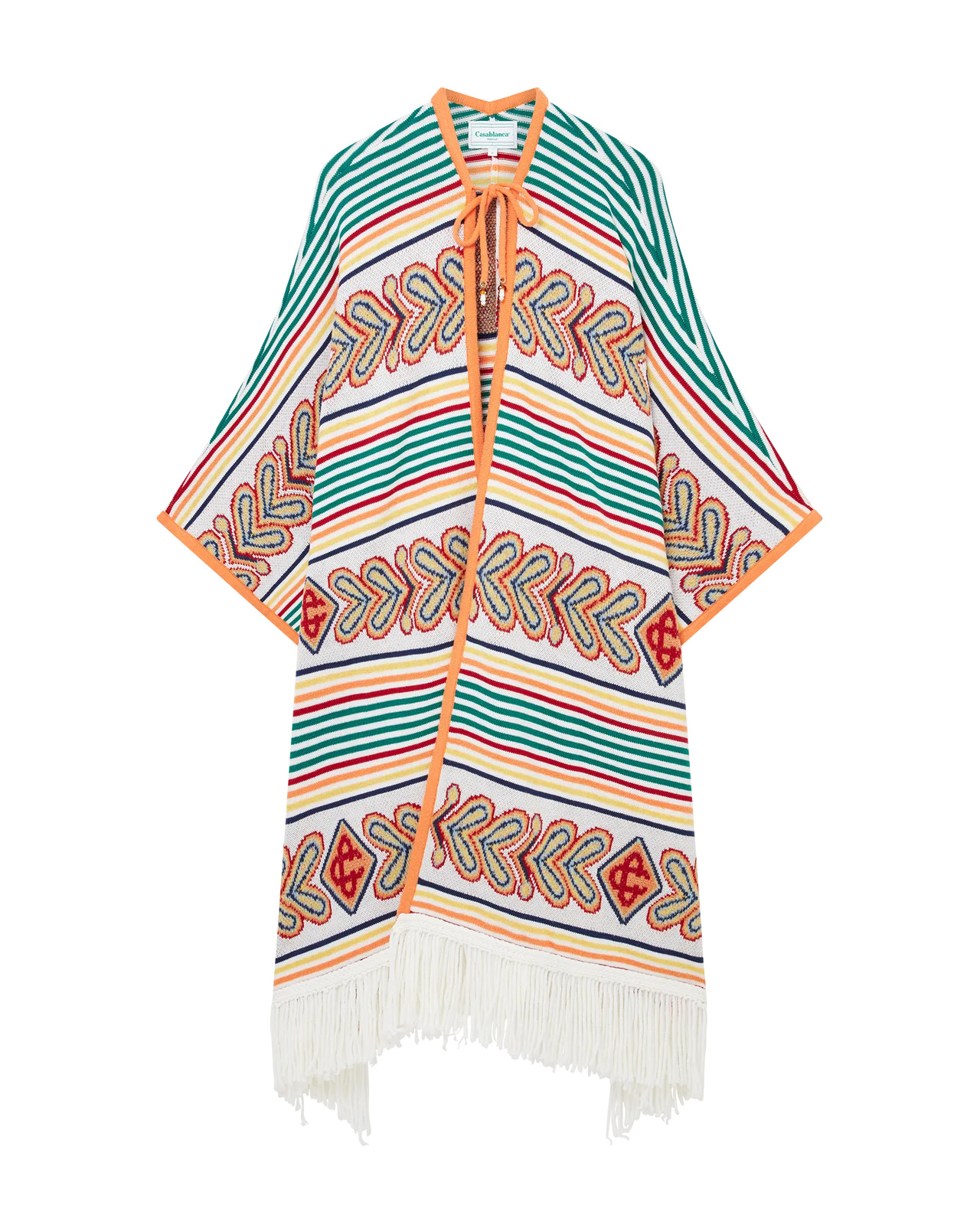 Laurel Knitted Poncho - 1