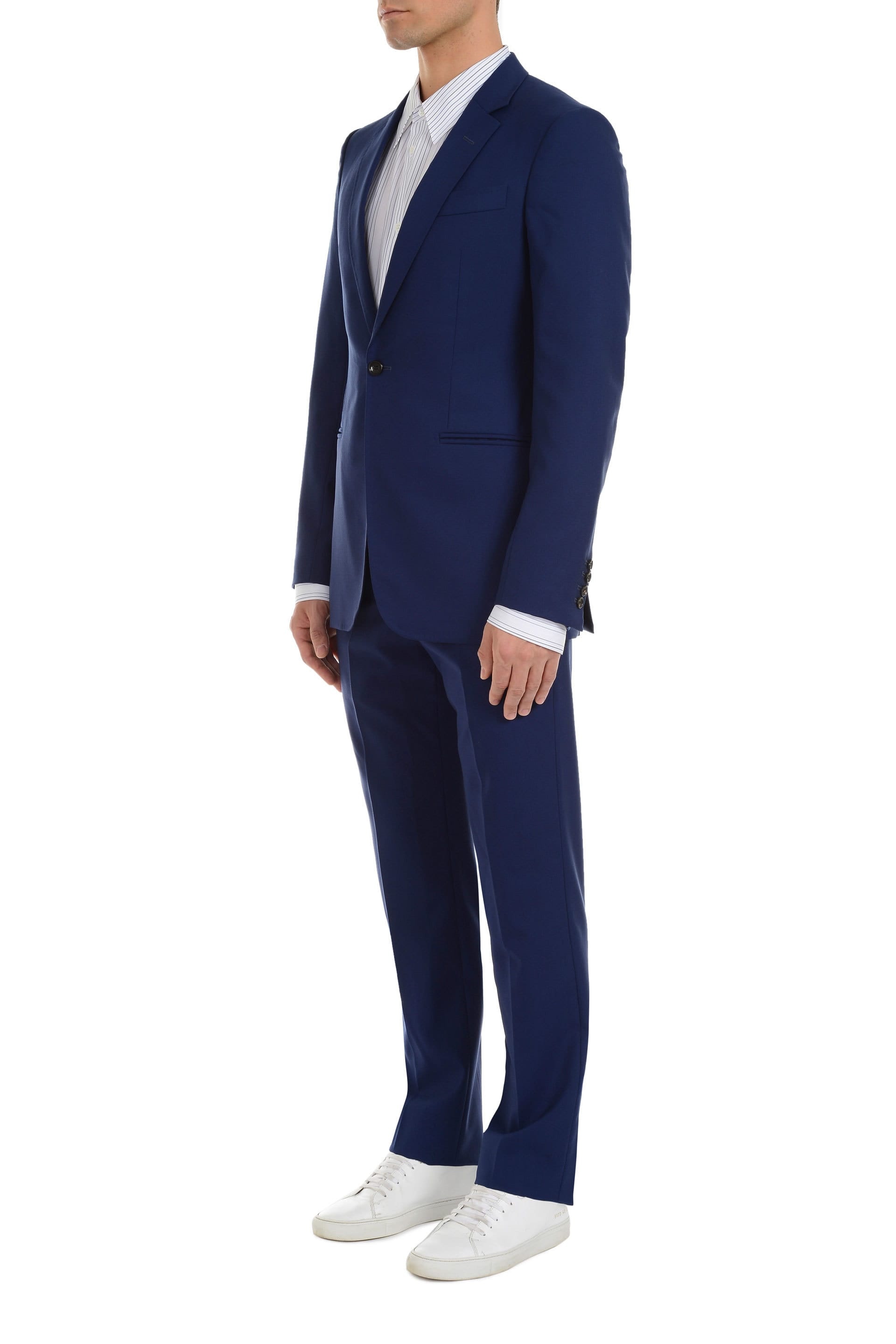 Sebastian Pant in Navy Wool - 2