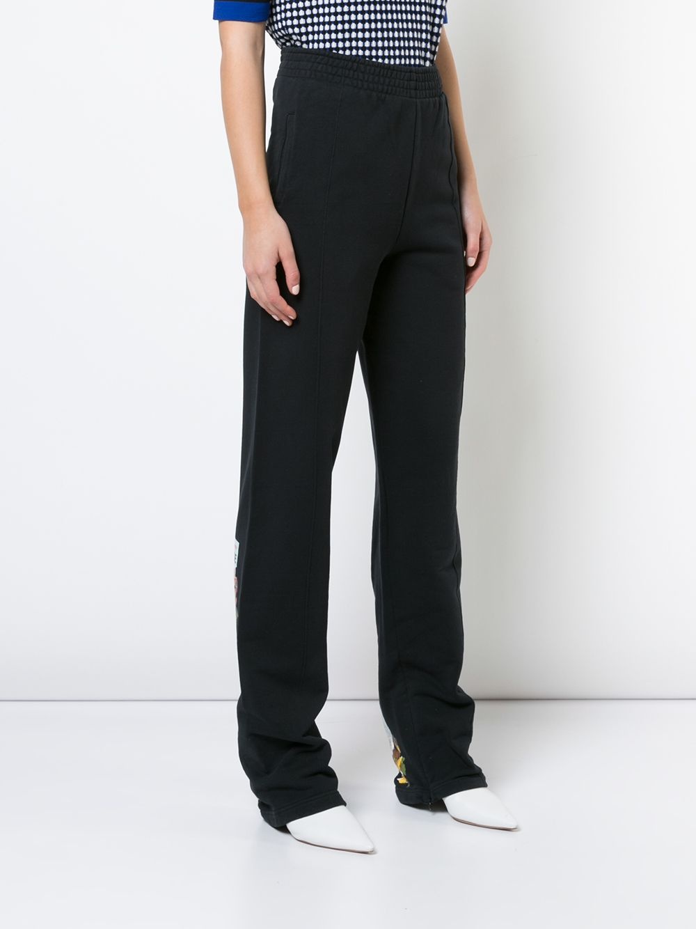 rear print track pants - 3