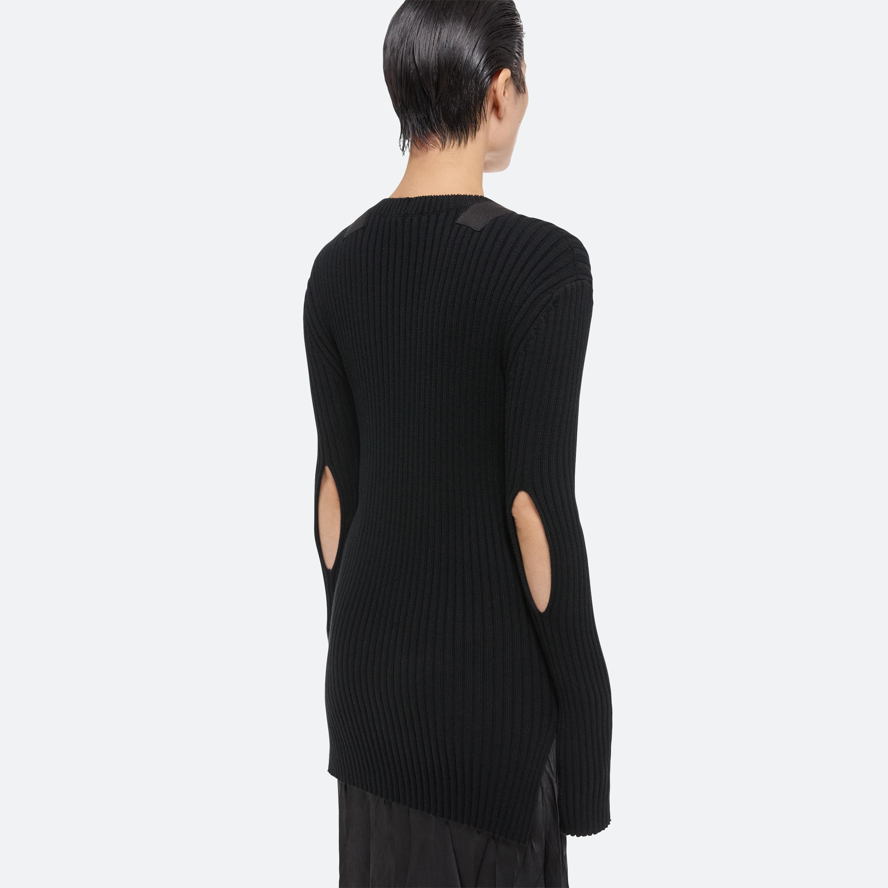 RIBBED LONG-SLEEVE TOP - 11