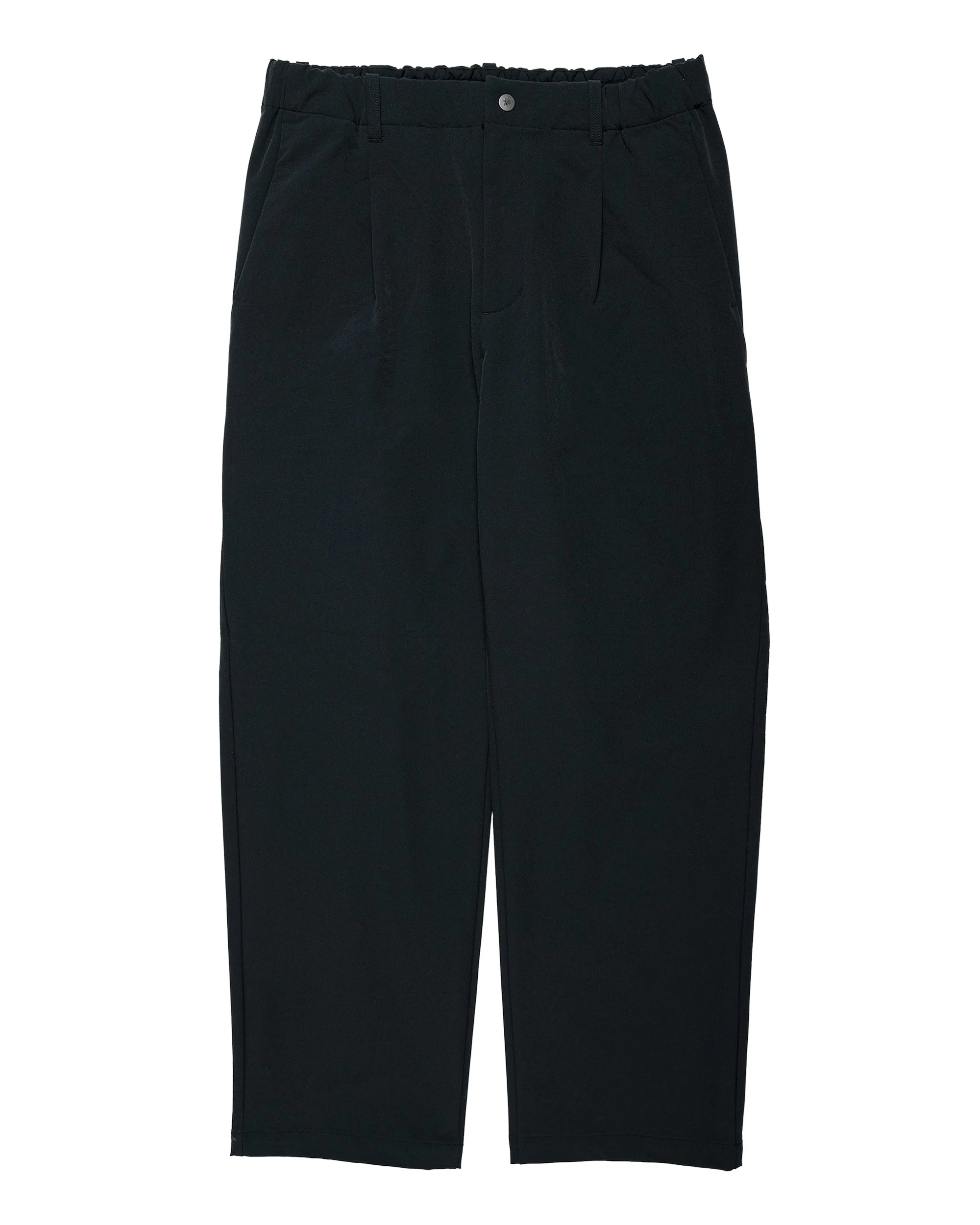 Soft Back Brushed Pants Black - 1