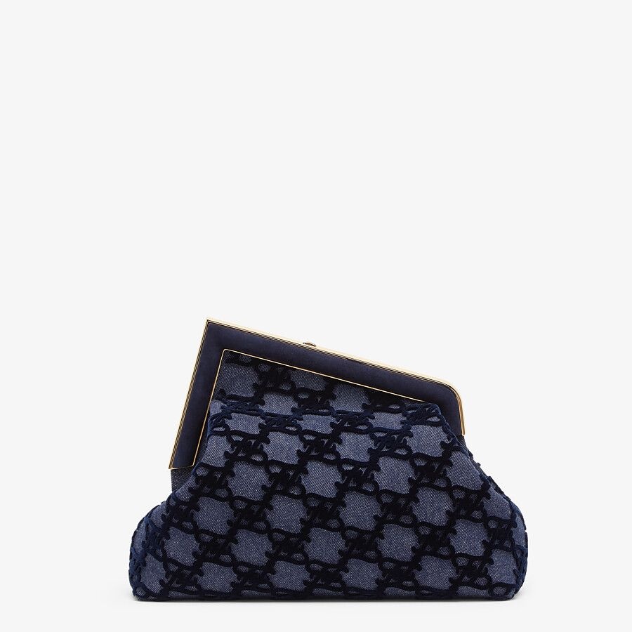 Blue denim bag - 4