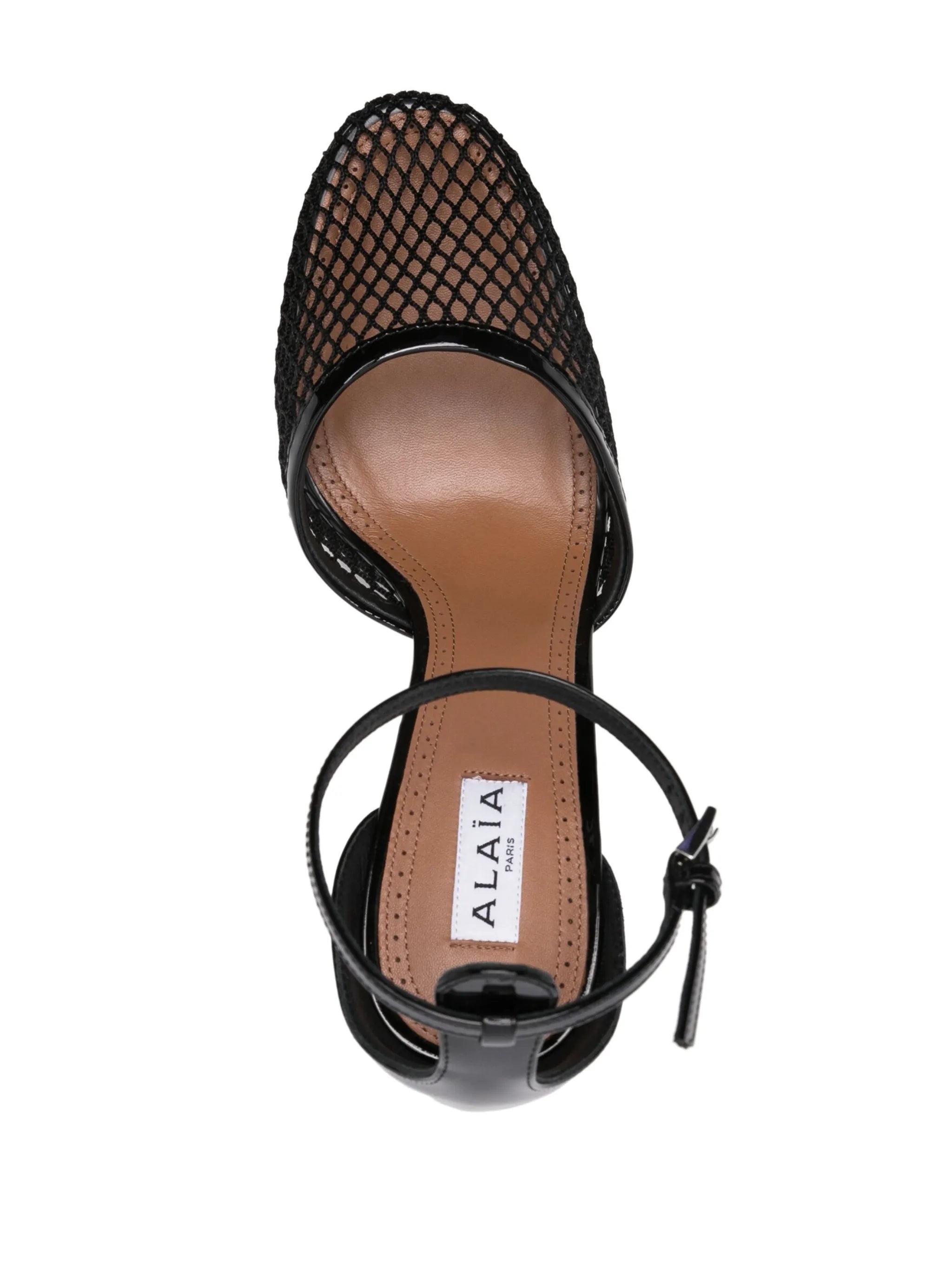 Alaïa 90mm Fishnet Pumps - 3